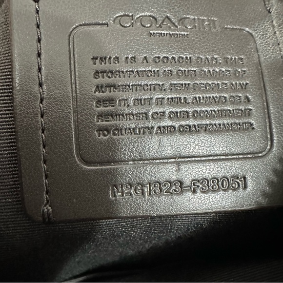 Like new Coach Elle Hobo Metallic Nude Silvertone F38051 Leather Crossbody - Picture 12 of 13